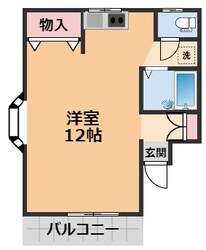 さかもとハイツ・の物件間取画像